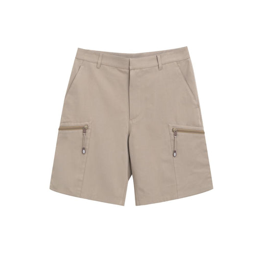 Beige Cotton Cargo