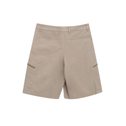 Beige Cotton Cargo