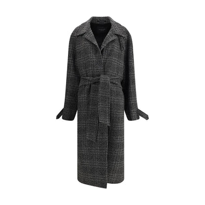 Check long Coat