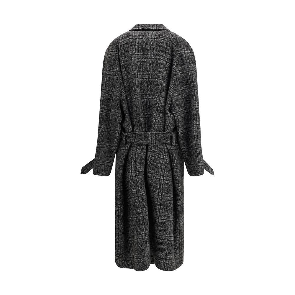 Check long Coat