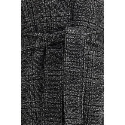 Check long Coat