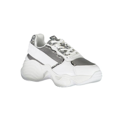 Zapatilla blanca de poliéster