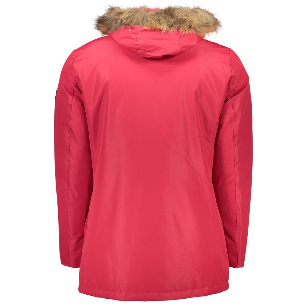 Red Polyester Jacket