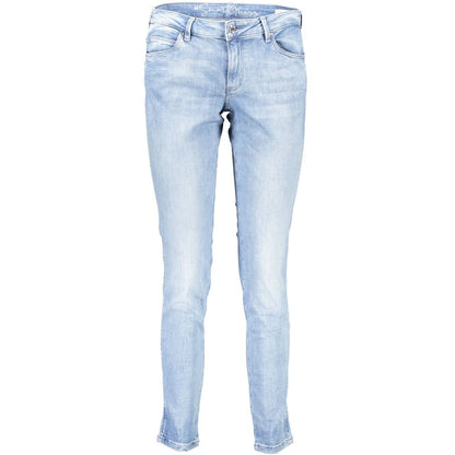 Pantalones y vaqueros de algodón azules