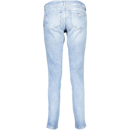 Pantalones y vaqueros de algodón azules