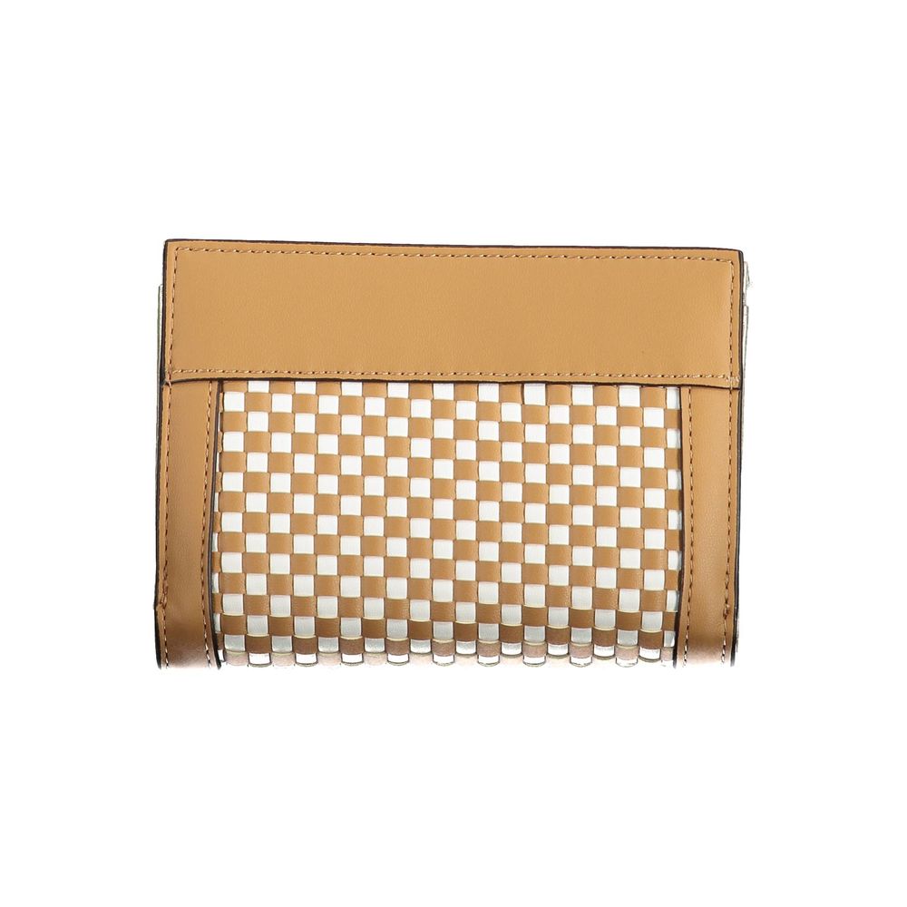 Cartera de polietileno marrón