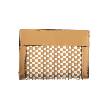 Cartera de polietileno marrón