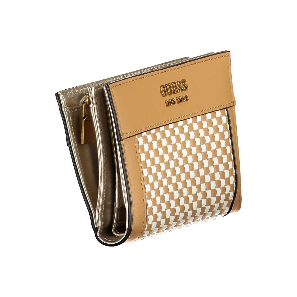Cartera de polietileno marrón