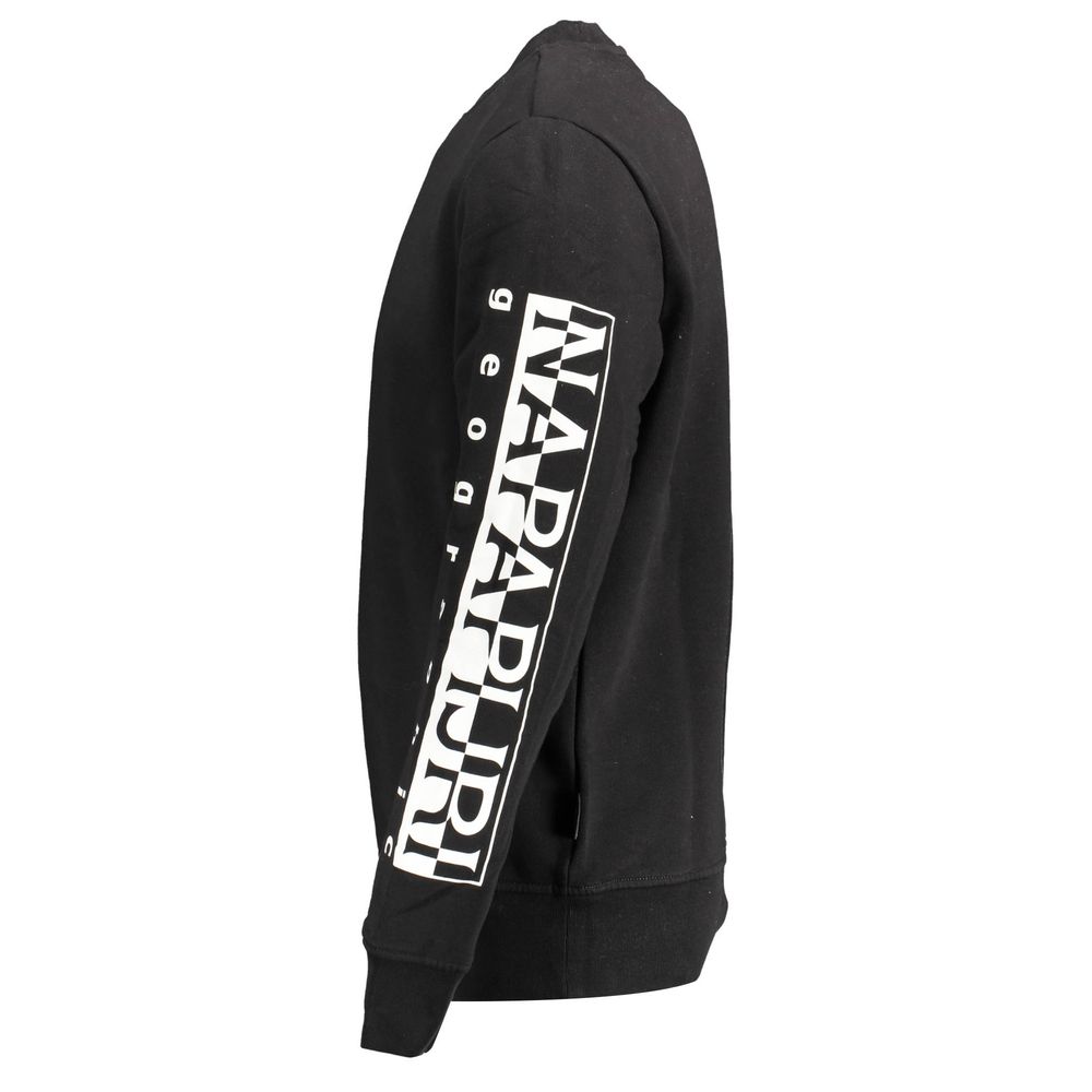 Jersey negro de algodón