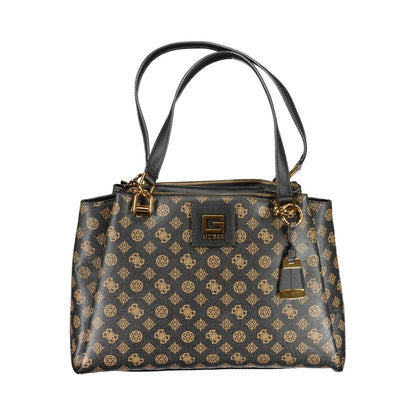Brown Polyethylene Handbag