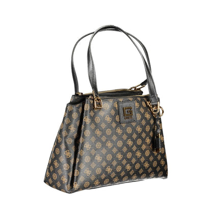 Brown Polyethylene Handbag