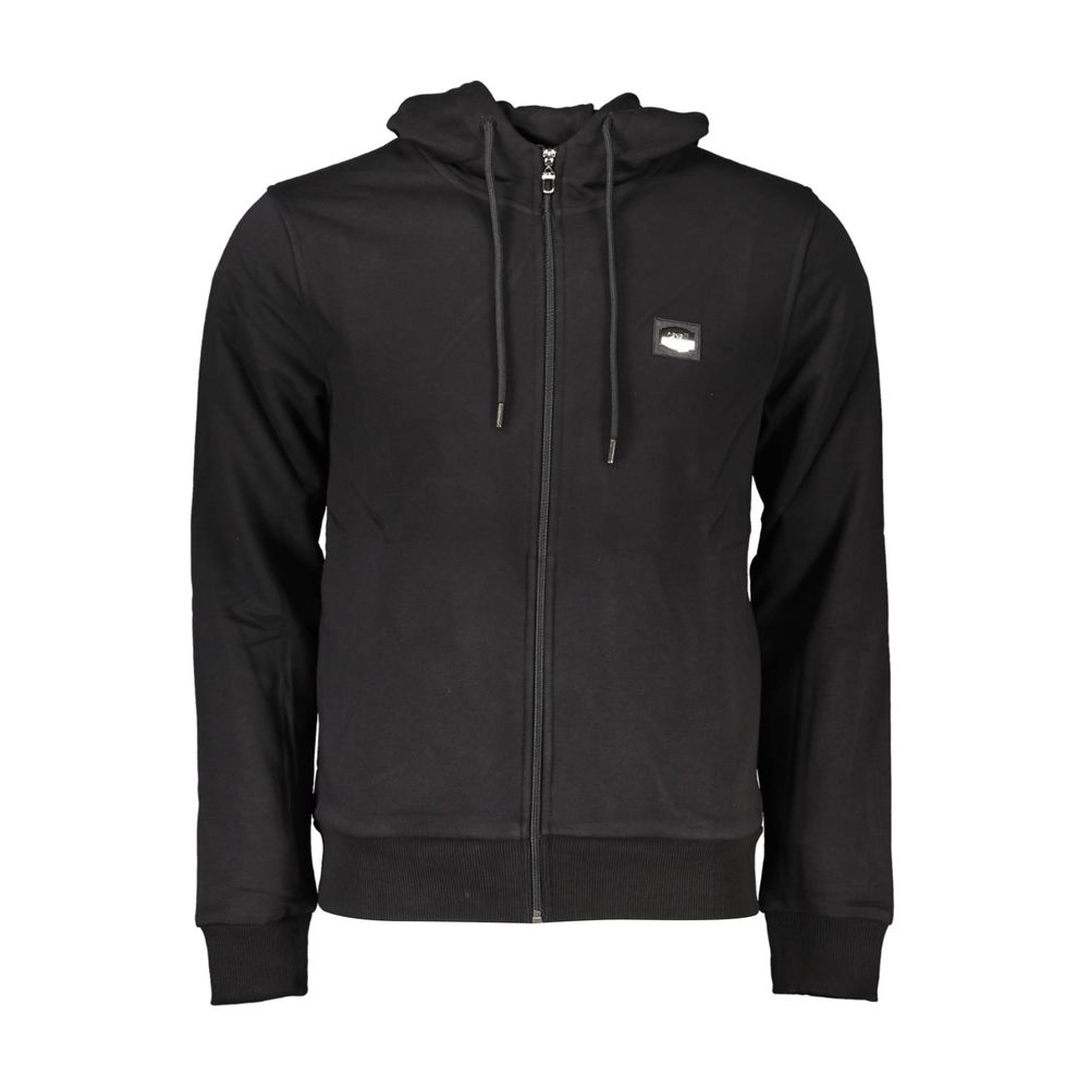 Black Cotton Sweater