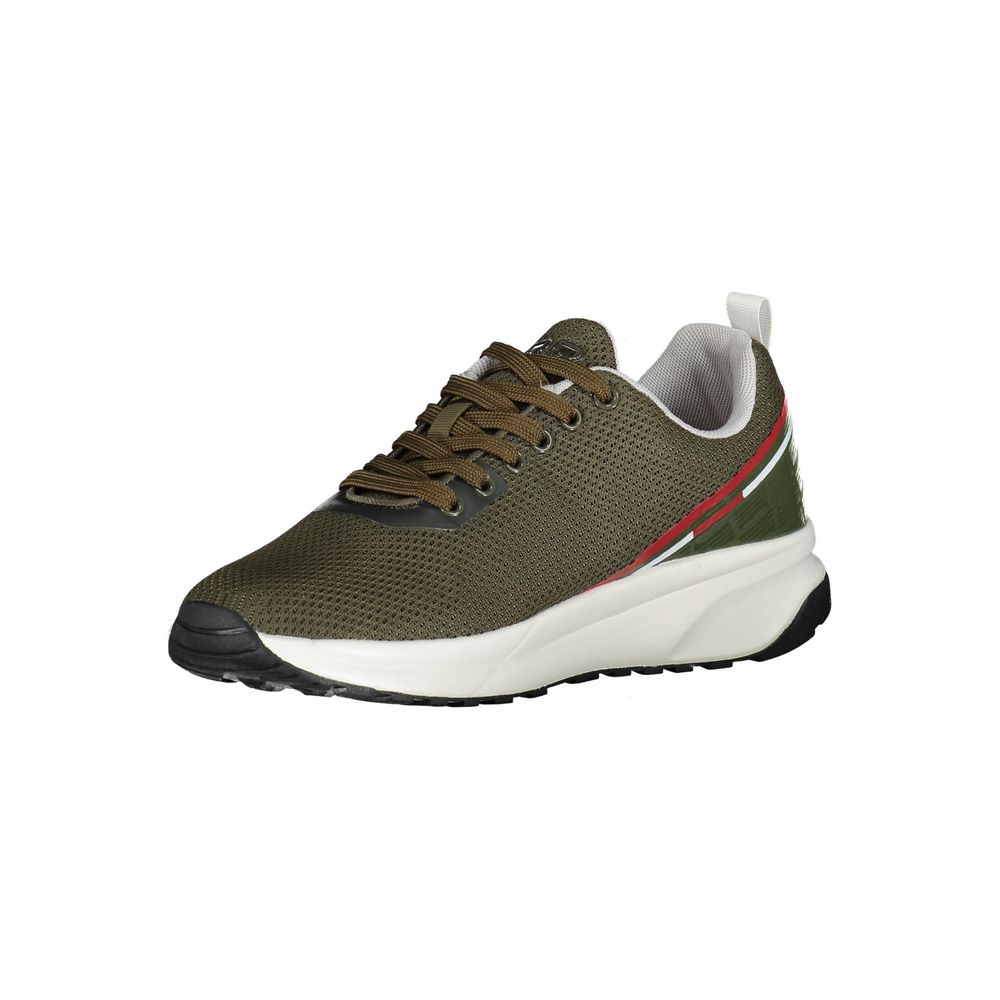 Green Polyester Sneaker