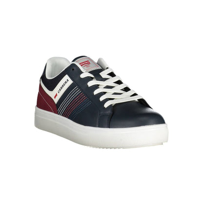 Blue Polyester Sneaker