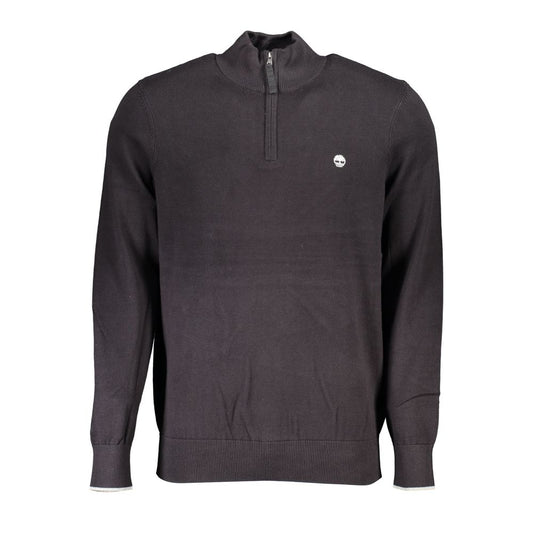 Black Cotton Sweater