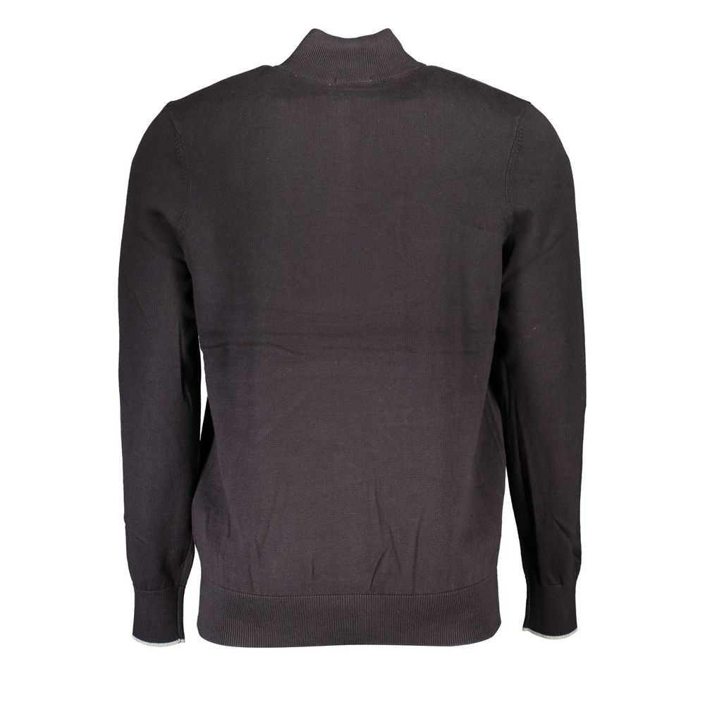 Jersey negro de algodón