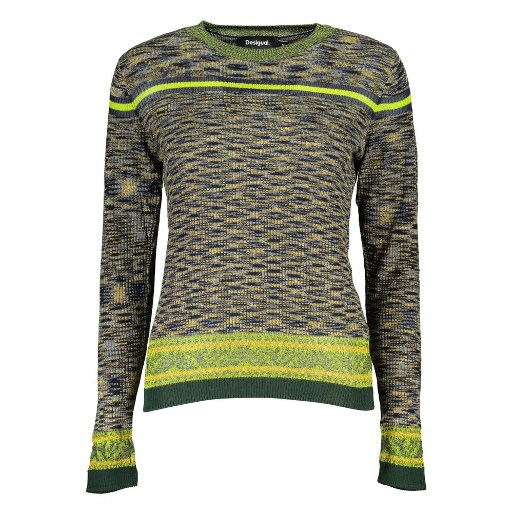 Green Cotton Sweater