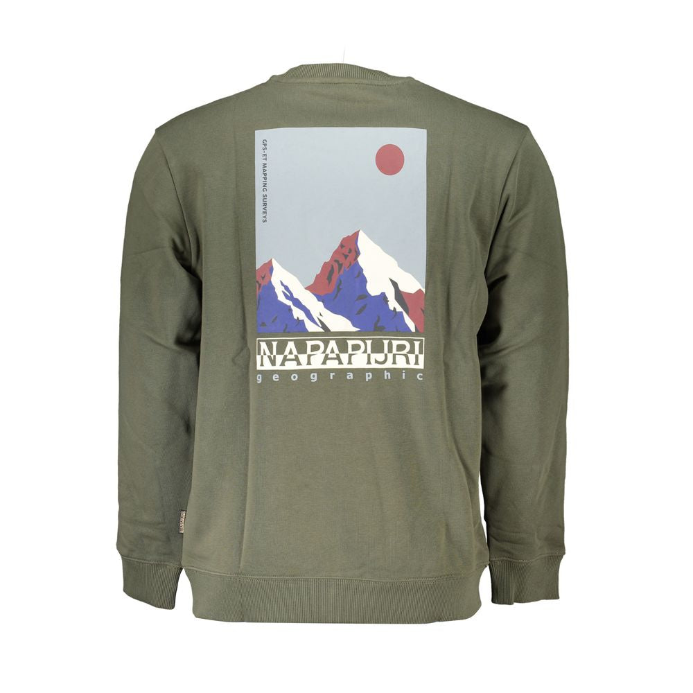 Jersey de algodón verde