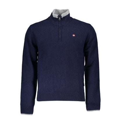 Jersey de tela azul