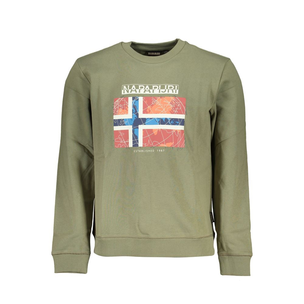 Jersey de algodón verde