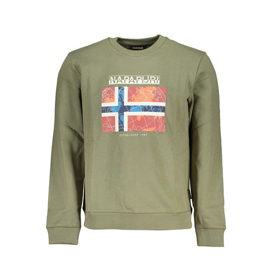 Jersey de algodón verde