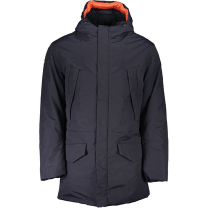Blue Polyamide Jacket