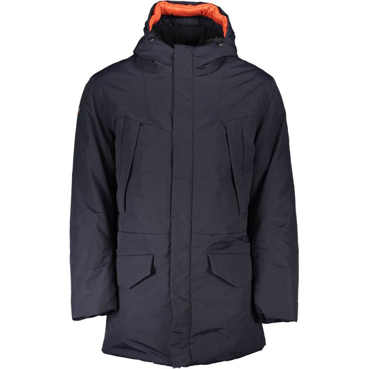Blue Polyamide Jacket