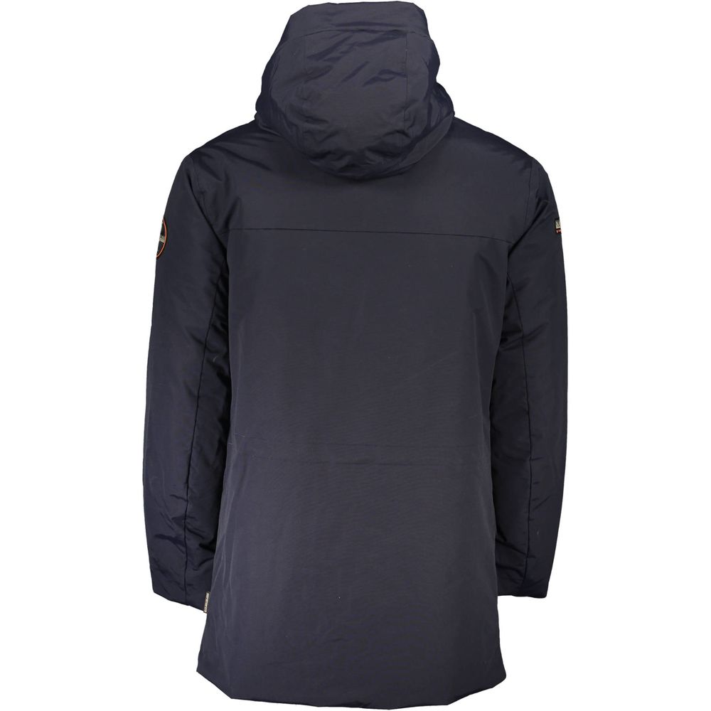 Blue Polyamide Jacket