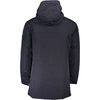 Blue Polyamide Jacket