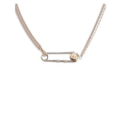 Safety pin Necklace
