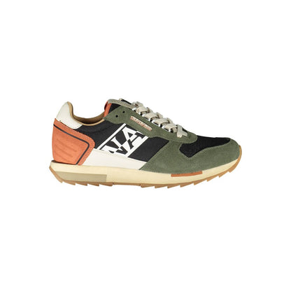Green Polyester Sneaker