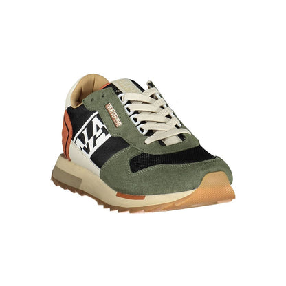 Green Polyester Sneaker
