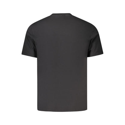 Camiseta negra de algodón