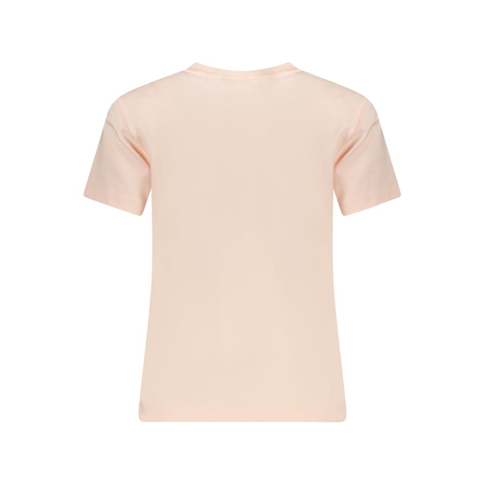 Pink Cotton Tops & T-Shirt