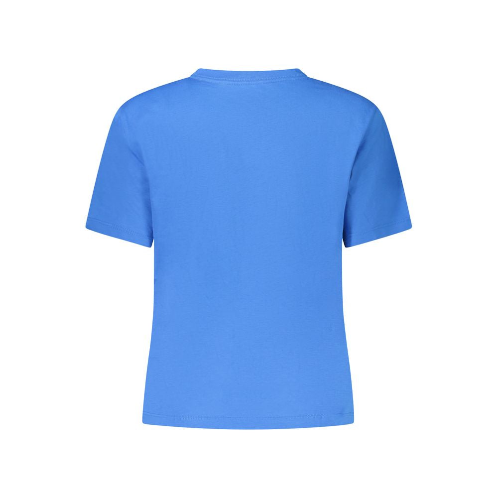 Blue Cotton Tops & T-Shirt