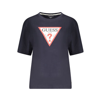 Blue Cotton Tops & T-Shirt