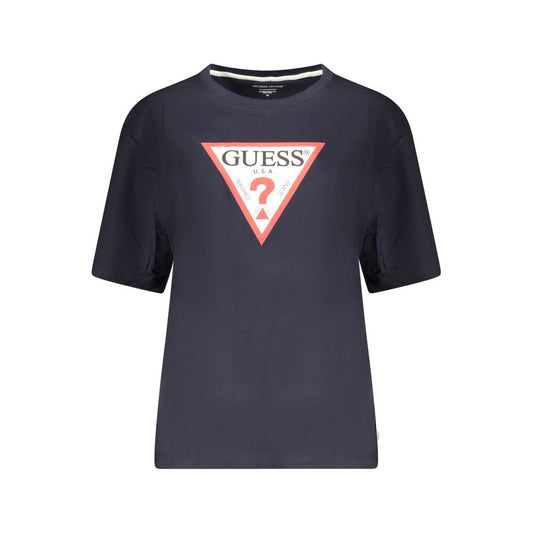 Blue Cotton Tops & T-Shirt