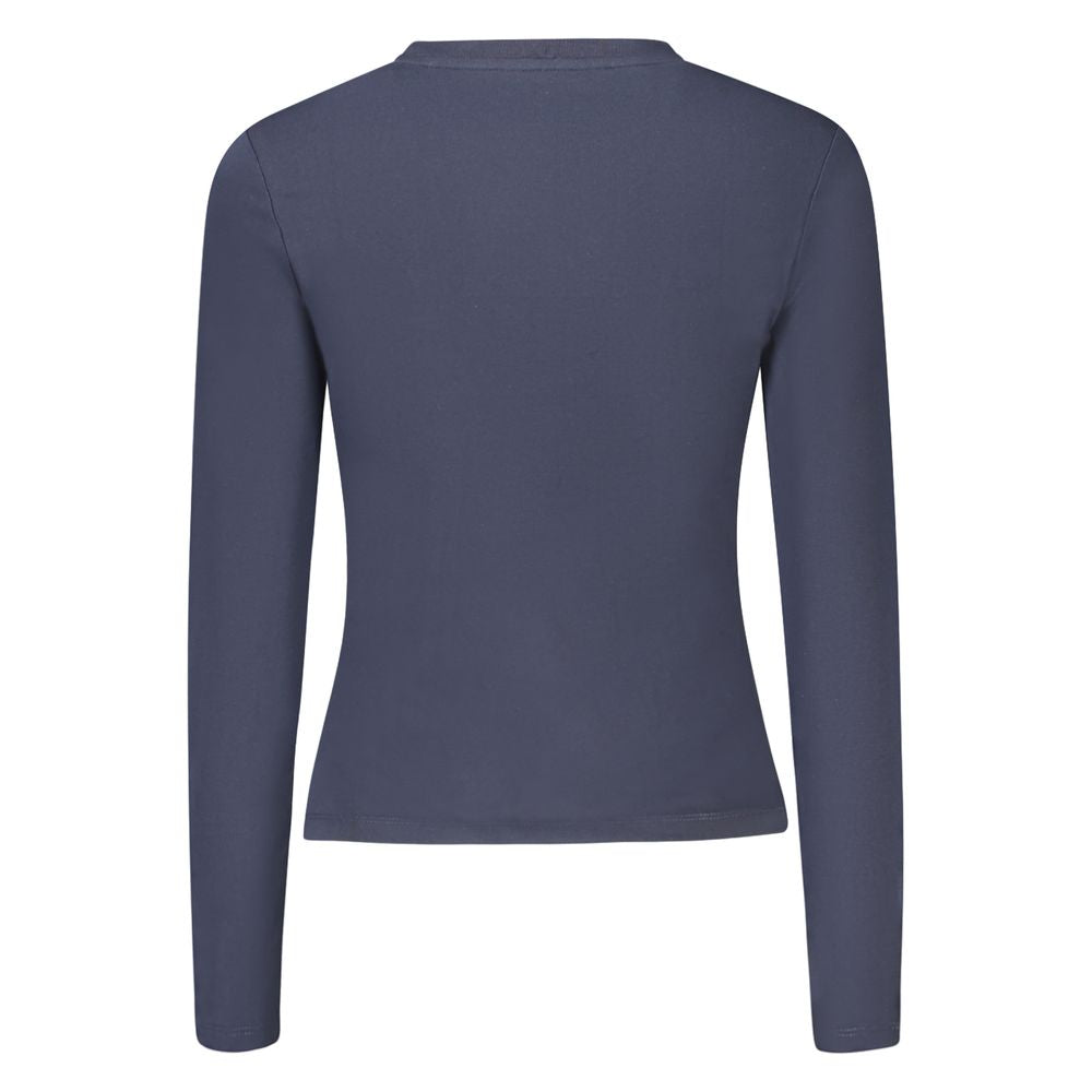 Blue Cotton Tops & T-Shirt