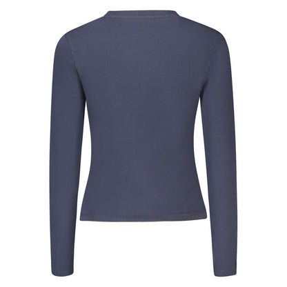 Blue Cotton Tops & T-Shirt