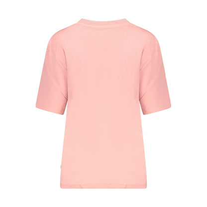 Pink Cotton Tops & T-Shirt