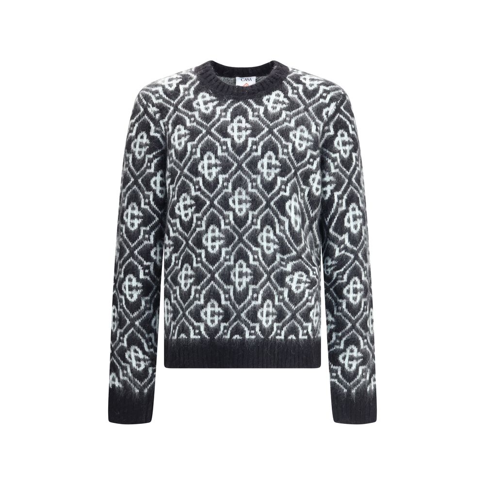 Monogram Crew Sweater