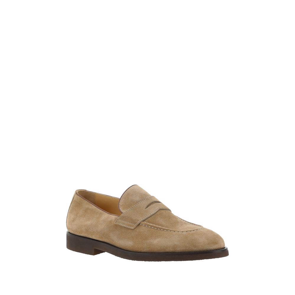 Suede Loafers
