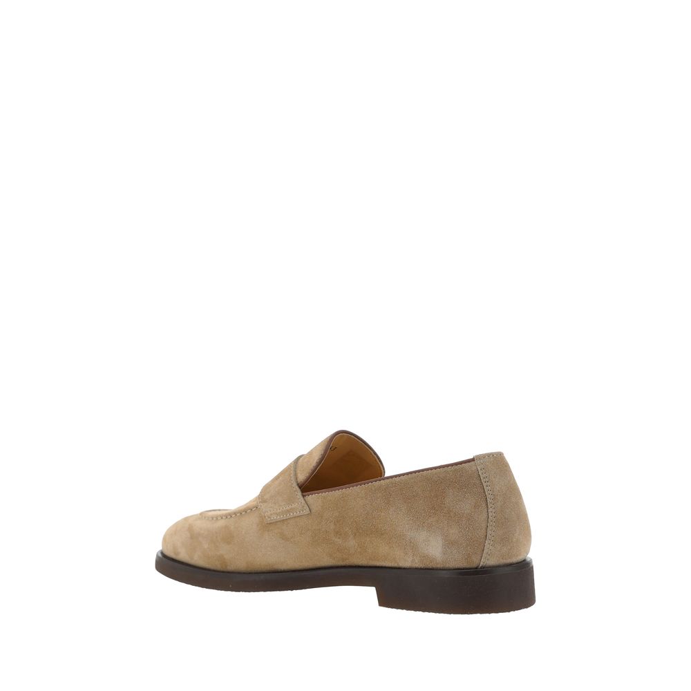 Suede Loafers