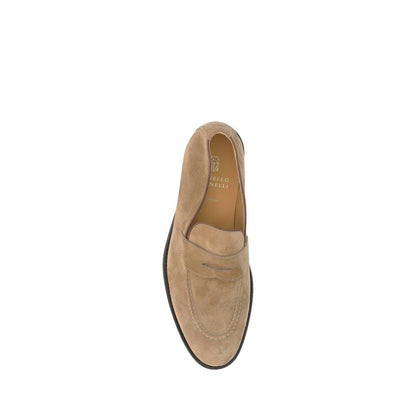 Suede Loafers
