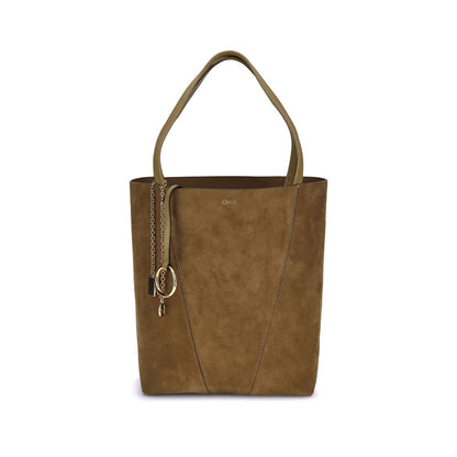 Suede Spin Tote Bag