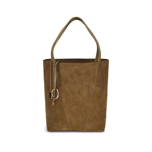 Suede Spin Tote Bag