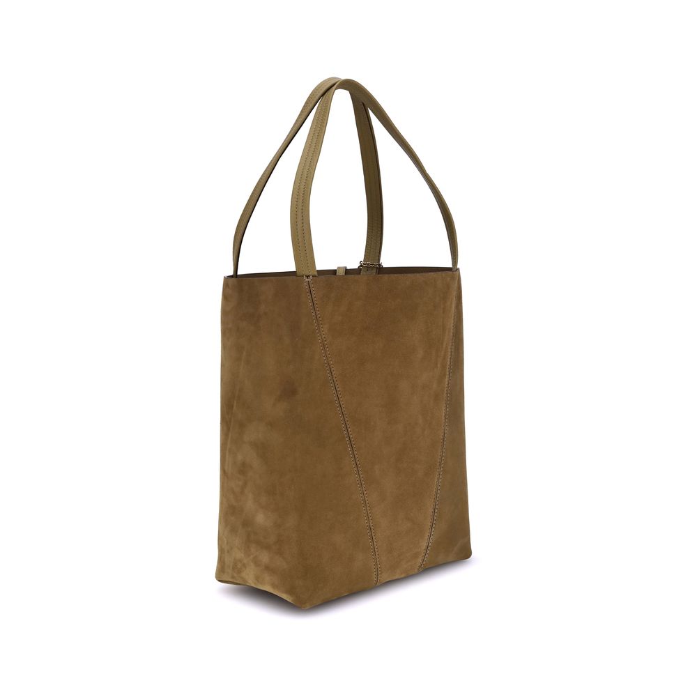 Suede Spin Tote Bag