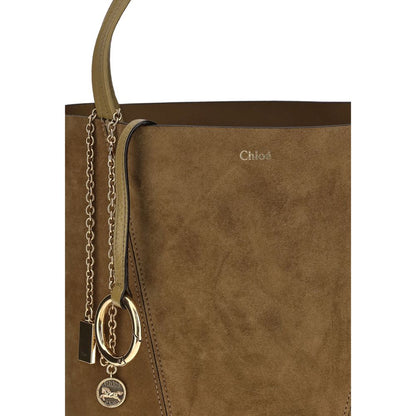 Suede Spin Tote Bag