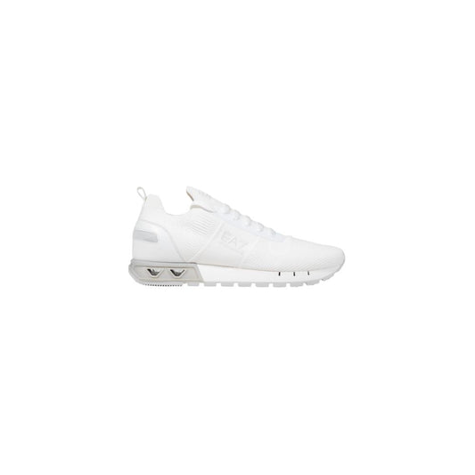 White Synthetic Sneaker