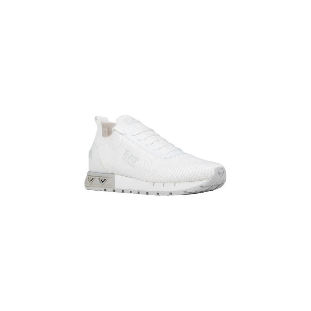 White Synthetic Sneaker